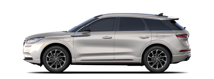 A 2022 Lincoln Corsair Grand Touring is shown in Ceramic Pearl | Empire Lincoln in Abingdon VA