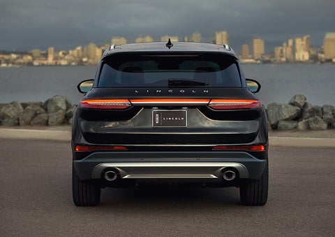 The rear lighting of the 2024 Lincoln Corsair® SUV spans the entire width of the vehicle. | Empire Lincoln in Abingdon VA