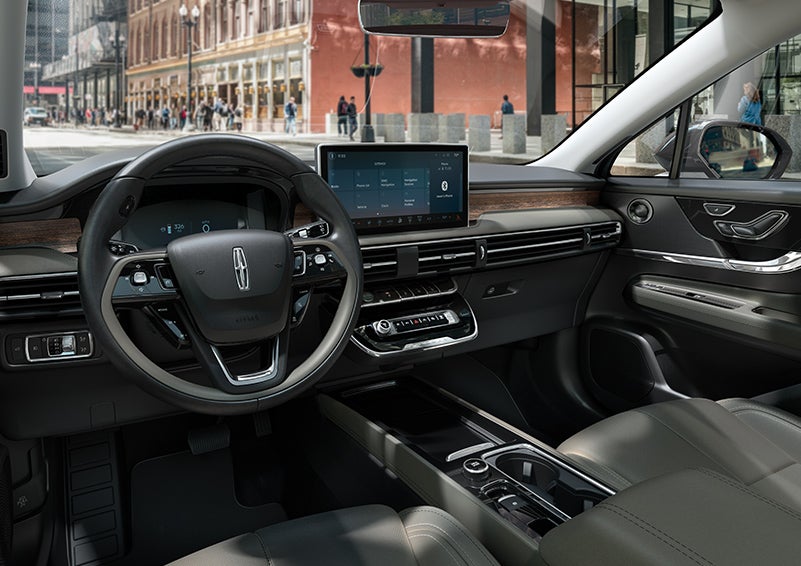 The interior dashboard of 2024 Lincoln Corsair® SUV is shown here. | Empire Lincoln in Abingdon VA